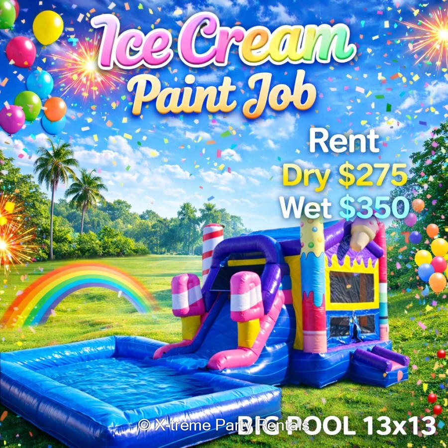 Bounce House W Slide - Inflatable Rentals in Devine, San Antonio and ...