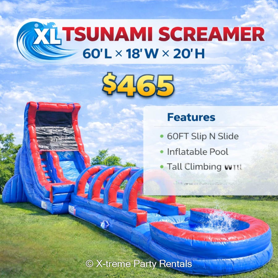 XL Tsunami Screamer - Inflatable Rentals in Devine, San Antonio and ...